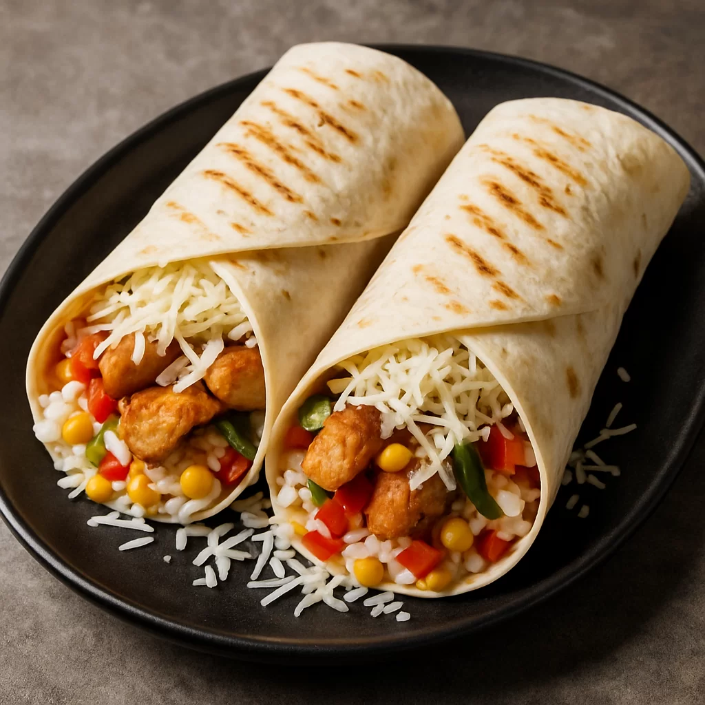 Juneći buritto 2 kom – mljevena junetina,riža,chilli grah,kukuruz i ribani sir - NutriBox Juneći buritto 2 kom - mljevena junetina,riža,chilli grah,kukuruz i ribani sir