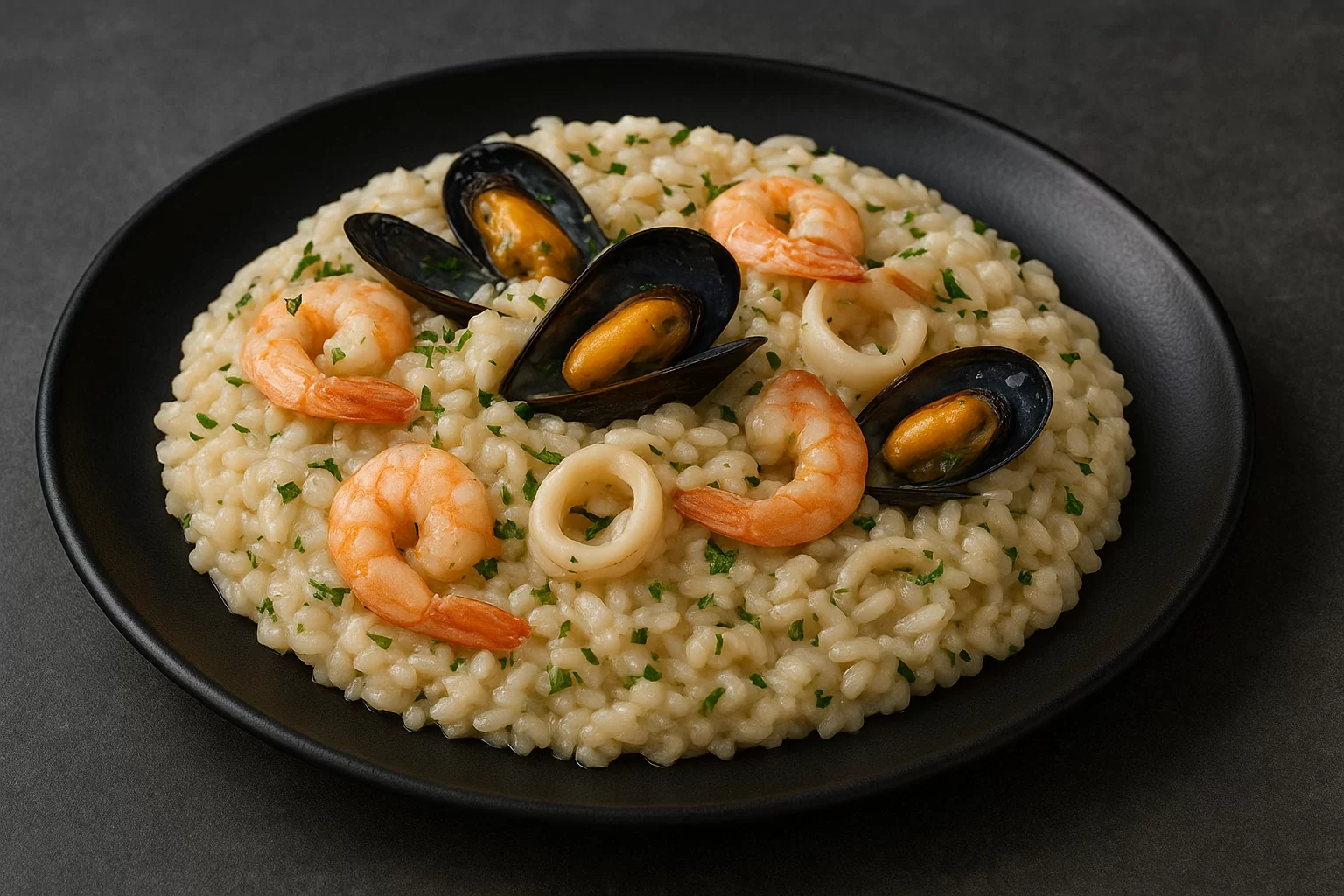 Rissotto plodova mora na bijelo sa vinom,češnjakom,peršinom i sl.vrhnjem - NutriBox Rissotto plodova mora na bijelo sa vinom,češnjakom,peršinom i sl.vrhnjem