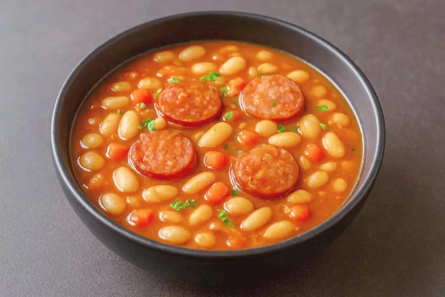 grah varivo sa kuhanom kranjskom kobasicom - NutriBox grah varivo sa kuhanom kranjskom kobasicom