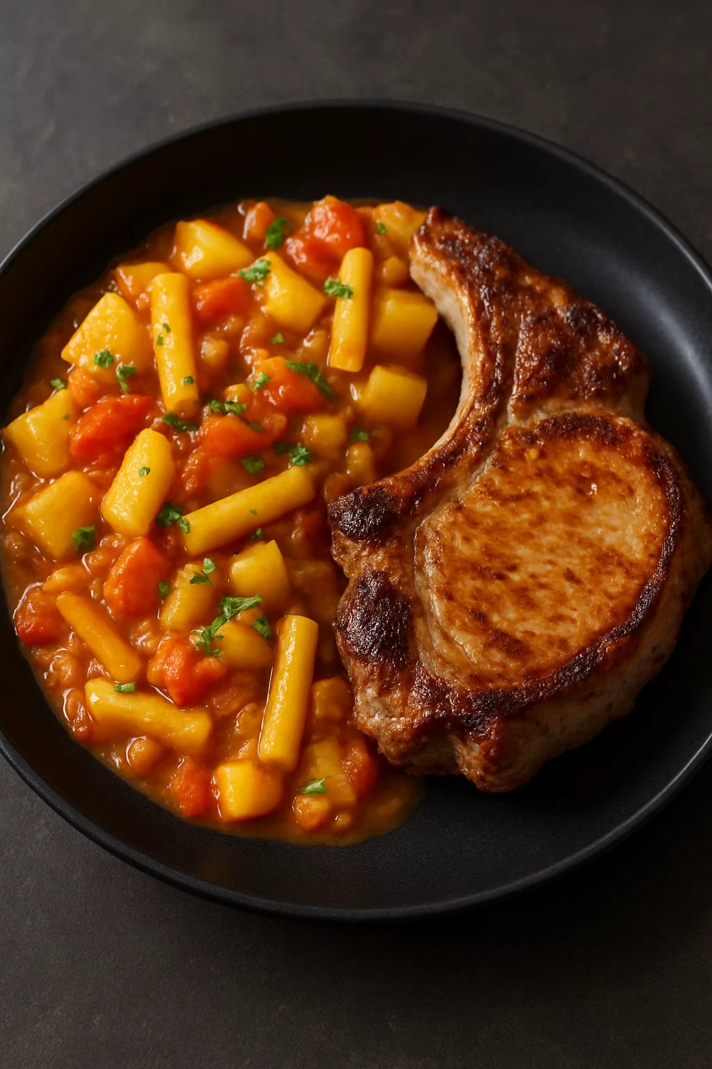 varivo sa žutim mahunama i mladim krumpirom – sv.kotlet na žaru - NutriBox varivo sa žutim mahunama i mladim krumpirom - sv.kotlet na žaru